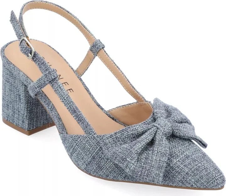 Journee Collection Wide Width Tailynn Pump