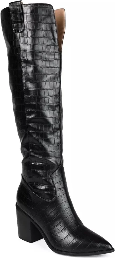 Journee Collection Wide Width Therese Wide Calf Boot