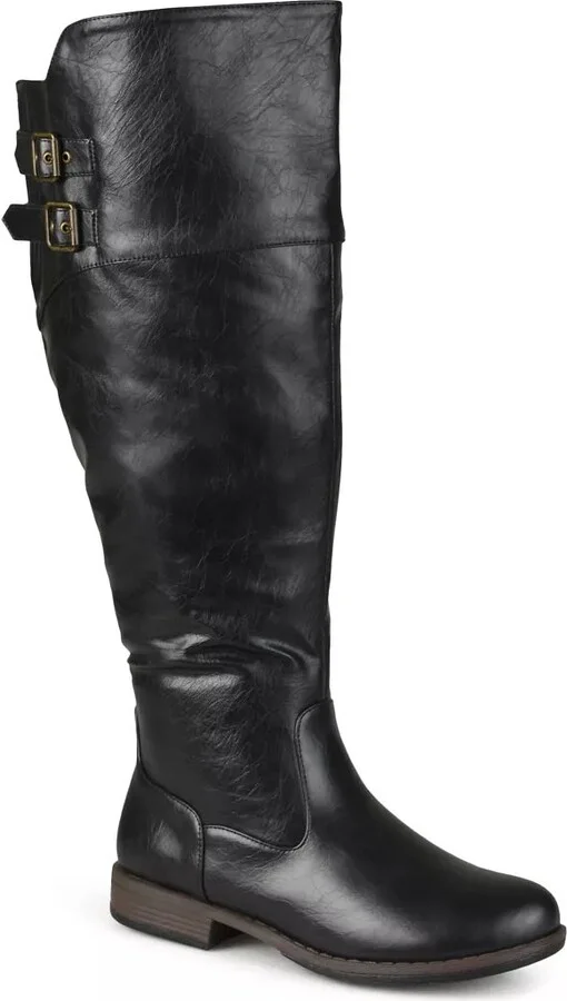 Journee Collection Wide Width Tori Wide Calf Boot