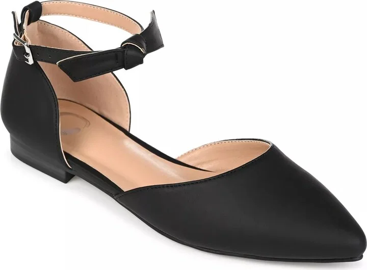 Journee Collection Wide Width Vielo Flat