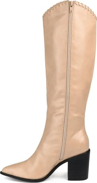 Journee Collection Wide Width Wide Calf Women's Daria Boot Black 12 W - Image 8