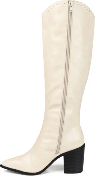 Journee Collection Wide Width Wide Calf Women's Daria Boot Black 12 W - Image 9