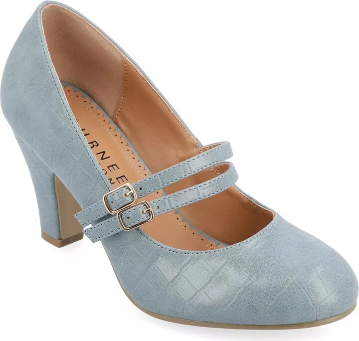 Journee Collection Wide Width Windy Mary Jane Pump