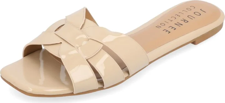 Journee Collection Women’s Arrina Open-Toe Dressy Sandals