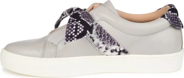 Journee Collection Women's Abrina Almond Toe Slip On Sneakers Red - Image 3