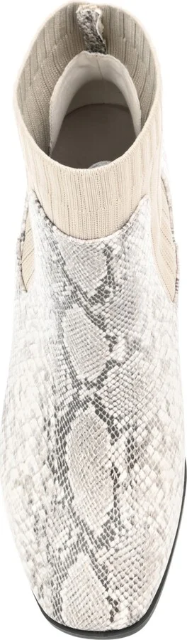 Journee Collection Women's Adalia Knit Block Heel Booties - Image 4