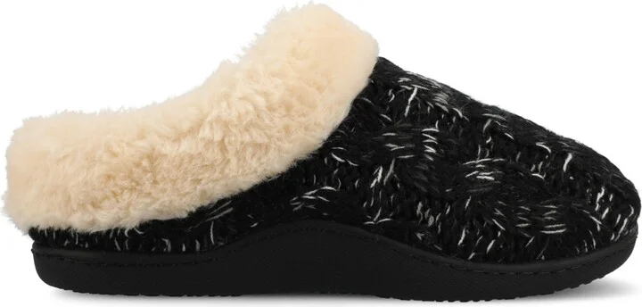 Journee Collection Women's Adiah Round Toe Knitted Clog Slippers - Image 2
