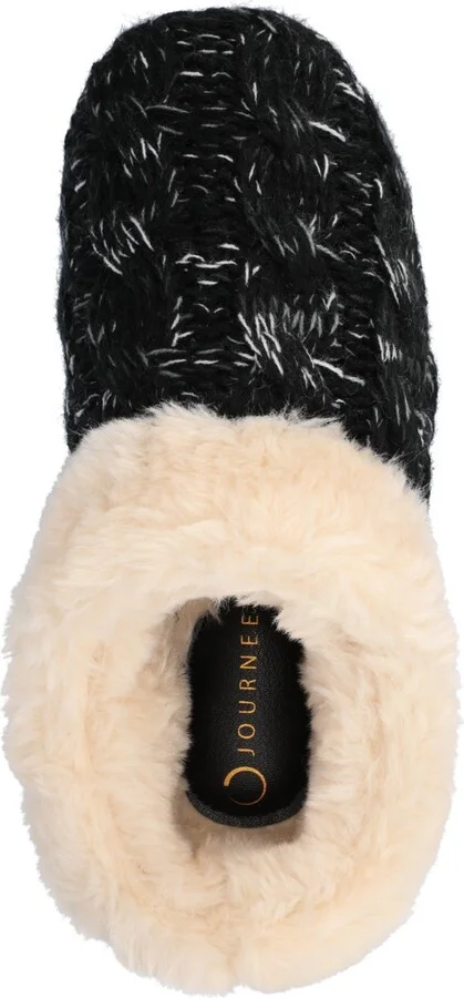 Journee Collection Women's Adiah Round Toe Knitted Clog Slippers - Image 4
