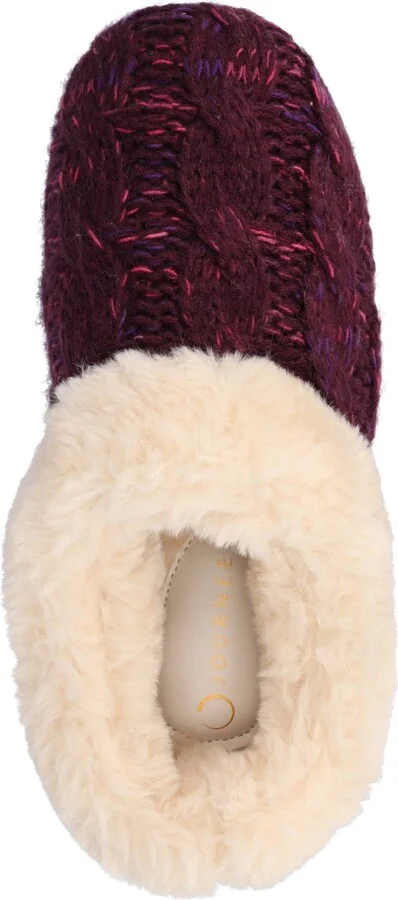 Journee Collection Women's Adiah Round Toe Knitted Clog Slippers - Image 8