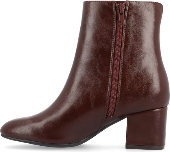 Journee Collection Women's Adria Booties Black - Image 4