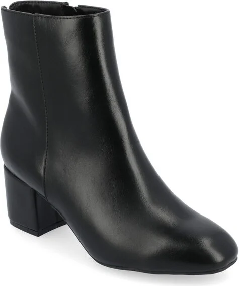 Journee Collection Women's Adria Booties Black