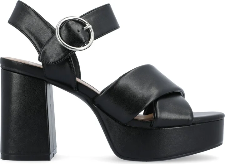 Journee Collection Women's Akeely Platform Sandals - Image 2