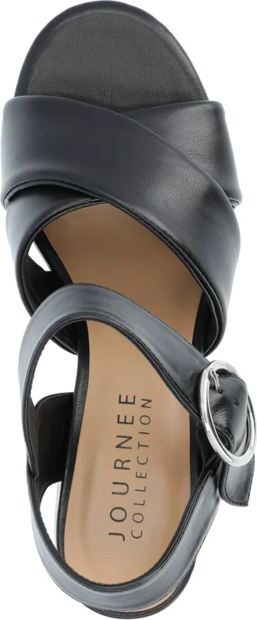 Journee Collection Women's Akeely Platform Sandals - Image 4