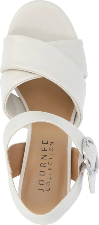 Journee Collection Women's Akeely Platform Sandals - Image 8