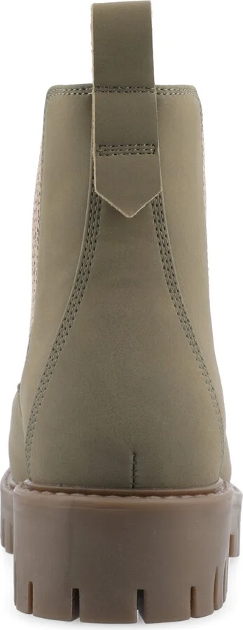 Journee Collection Women's Alara Medium and Wide Width Chelsea Lug Sole Bootie - Image 3