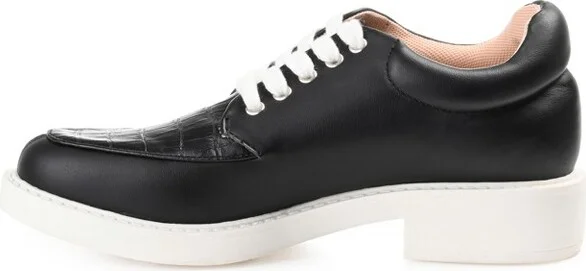 Journee Collection Women's Aliah Flat Black - Image 3