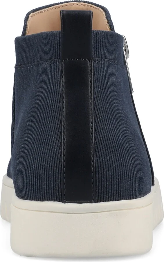 Journee Collection Women's Alita Comfort Ankle Sneaker Booties - Image 7