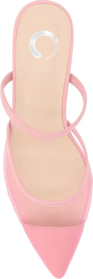 Journee Collection Women's Allana Mesh Heels - Image 10
