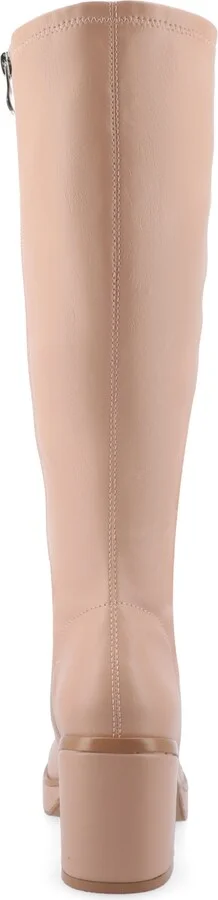Journee Collection Women's Alondra Wide Width Platform Knee High Boots - Image 3