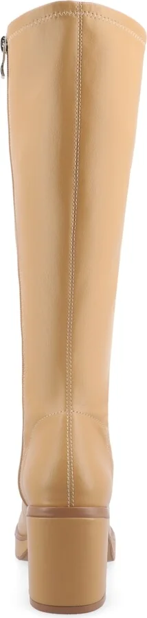 Journee Collection Women's Alondra Wide Width Platform Knee High Boots - Image 8