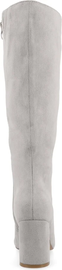 Journee Collection Women's Ameylia Wide Width Block Heel Knee High Boots - Image 3