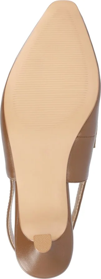 Journee Collection Women's Amory Tailored Kitten Heel Slingback Pumps - Image 5