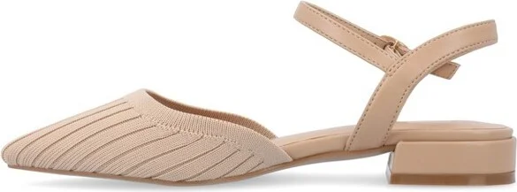 Journee Collection Women's Ansley Mary Jane Pointed Toe Flats Blue - Image 6