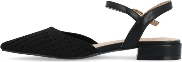 Journee Collection Women's Ansley Mary Jane Pointed Toe Flats Blue - Image 7