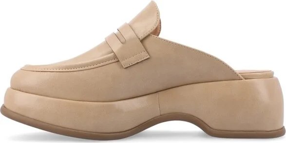 Journee Collection Women's Antonina Flats Bone - Image 5
