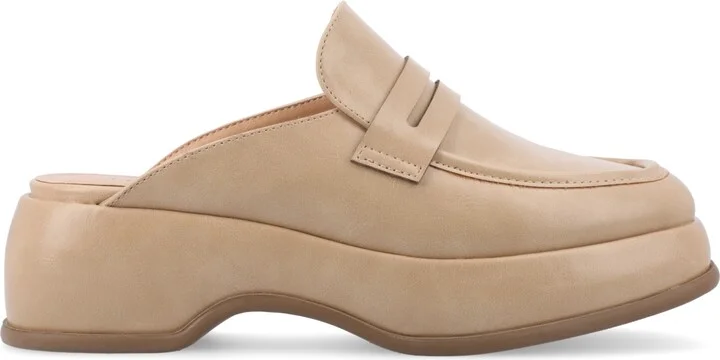 Journee Collection Women's Antonina Platform Mule Loafers - Image 2
