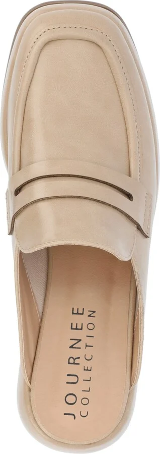 Journee Collection Women's Antonina Platform Mule Loafers - Image 4