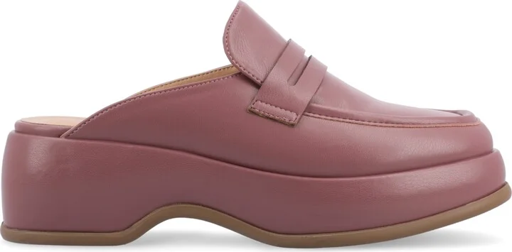 Journee Collection Women's Antonina Platform Mule Loafers - Image 6