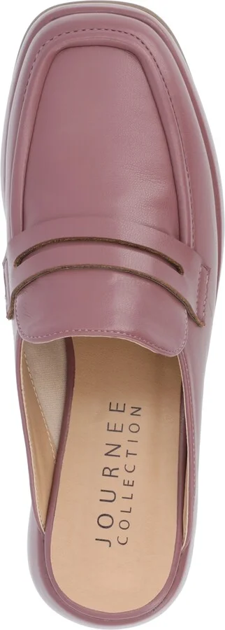 Journee Collection Women's Antonina Platform Mule Loafers - Image 8