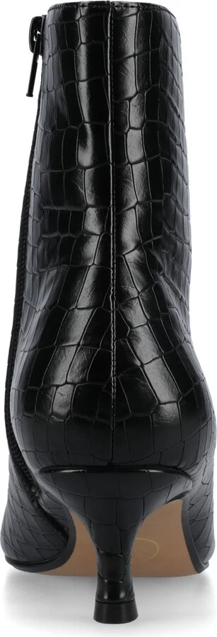 Journee Collection Women's Arely Kitten Heel Pointed Toe Dress Booties - Image 3