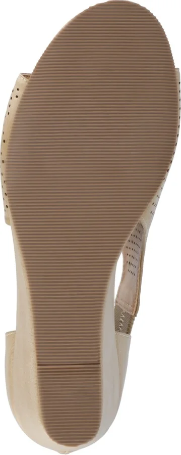 Journee Collection Women's Aretha Perforated Peep Toe Wedge Sandals - Image 5