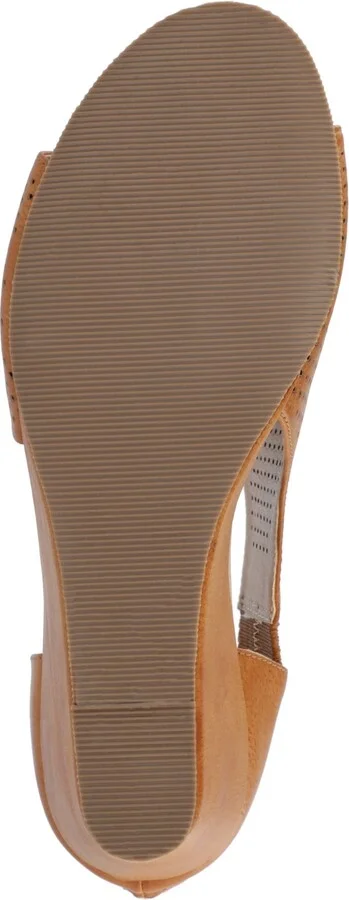 Journee Collection Women's Aretha Perforated Peep Toe Wedge Sandals - Image 10