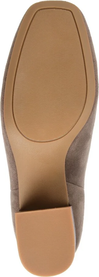 Journee Collection Women's Audrina Stacked Heel Dress Booties - Image 9