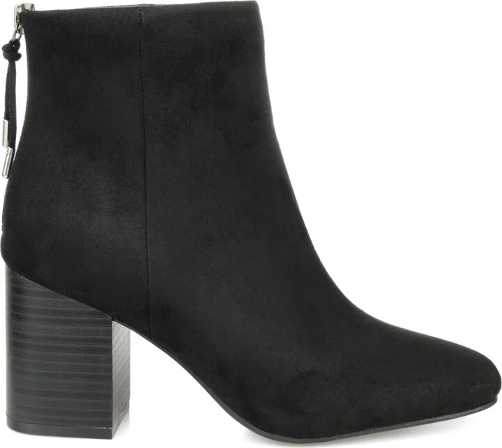 Journee Collection Women's Audrina Stacked Heel Dress Booties - Image 10