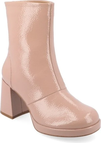 Journee Collection Women's Aylani Booties Rose