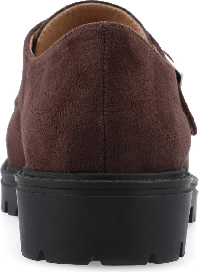 Journee Collection Women's Azula Almond Toe Loafers - Image 3