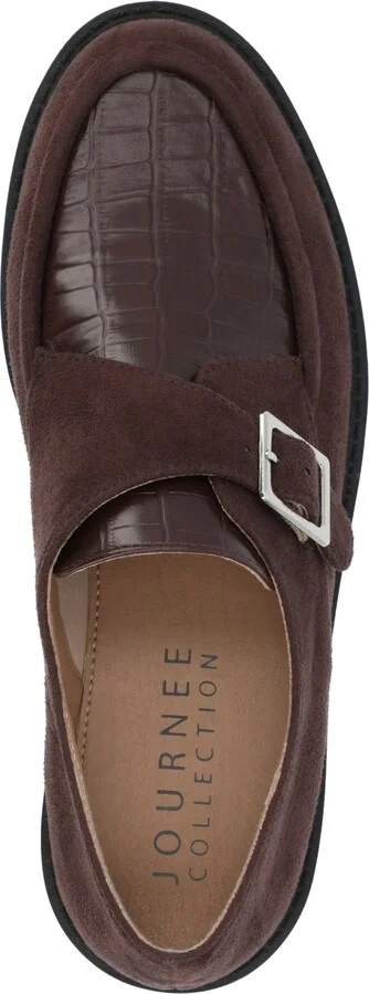 Journee Collection Women's Azula Almond Toe Loafers - Image 4