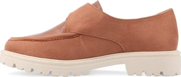 Journee Collection Women's Azula Flats Tan - Image 2