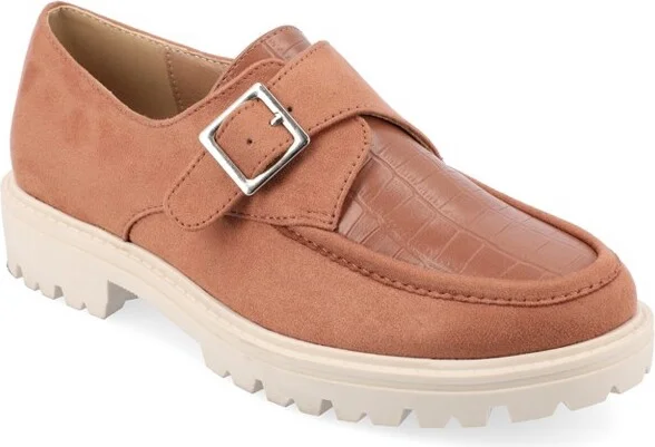 Journee Collection Women's Azula Flats Tan