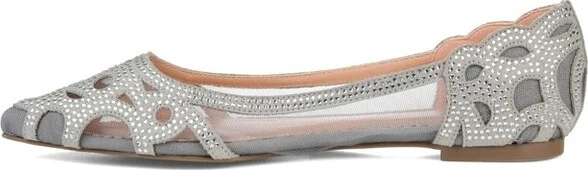 Journee Collection Women's Batavia Slip On Pointed Toe Ballet Flats White - Image 6