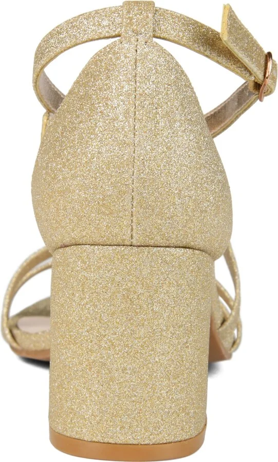 Journee Collection Women's Bella Strappy Block Heel Dress Sandals - Image 3