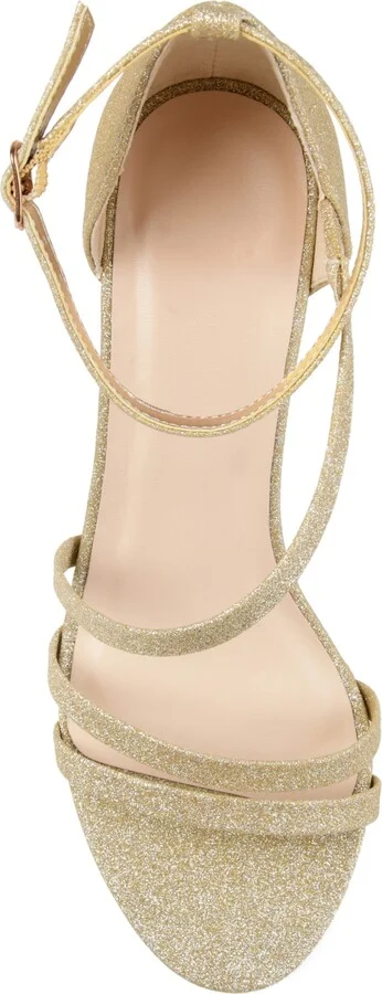 Journee Collection Women's Bella Strappy Block Heel Dress Sandals - Image 4