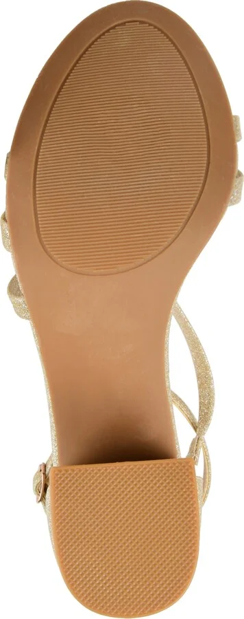 Journee Collection Women's Bella Strappy Block Heel Dress Sandals - Image 5