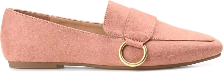 Journee Collection Women's Benntly Square Toe Slip On Loafers - Image 2
