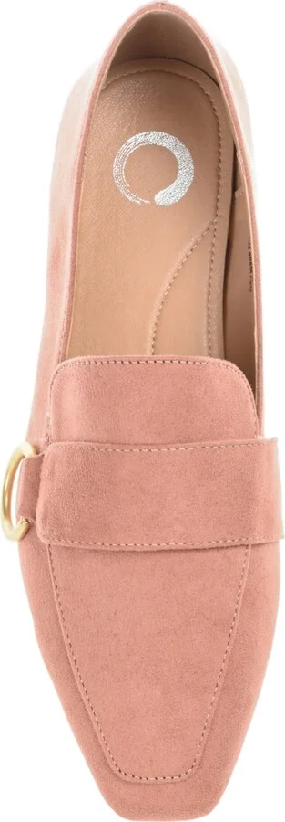 Journee Collection Women's Benntly Square Toe Slip On Loafers - Image 4