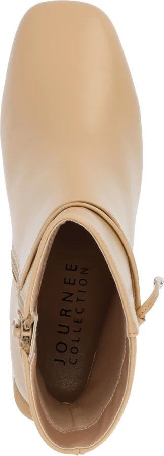 Journee Collection Women's Beverley Block Heel Booties - Image 4